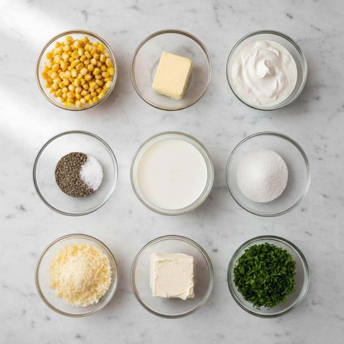 Creamed Corn Recipe Ingredients