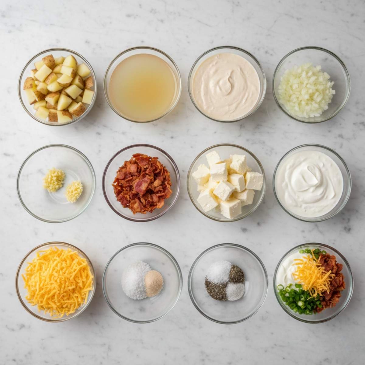 Crockpot Potato Soup Ingredients
