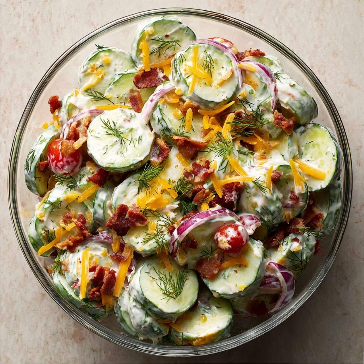 Cucumber Ranch Crack Salad