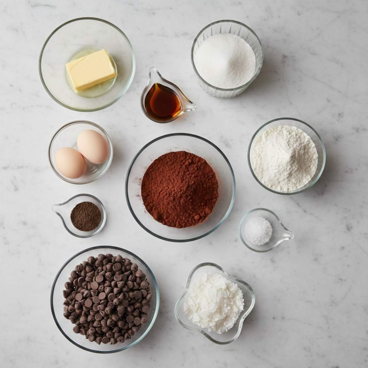 Espresso Brownies Ingredients