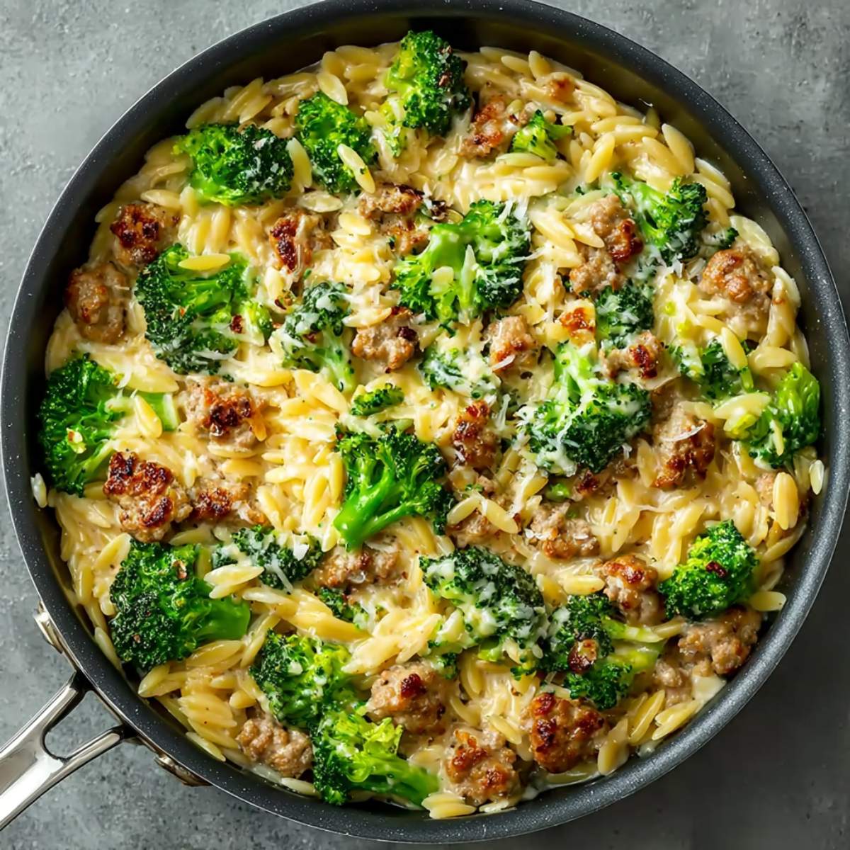Ground Turkey Orzo