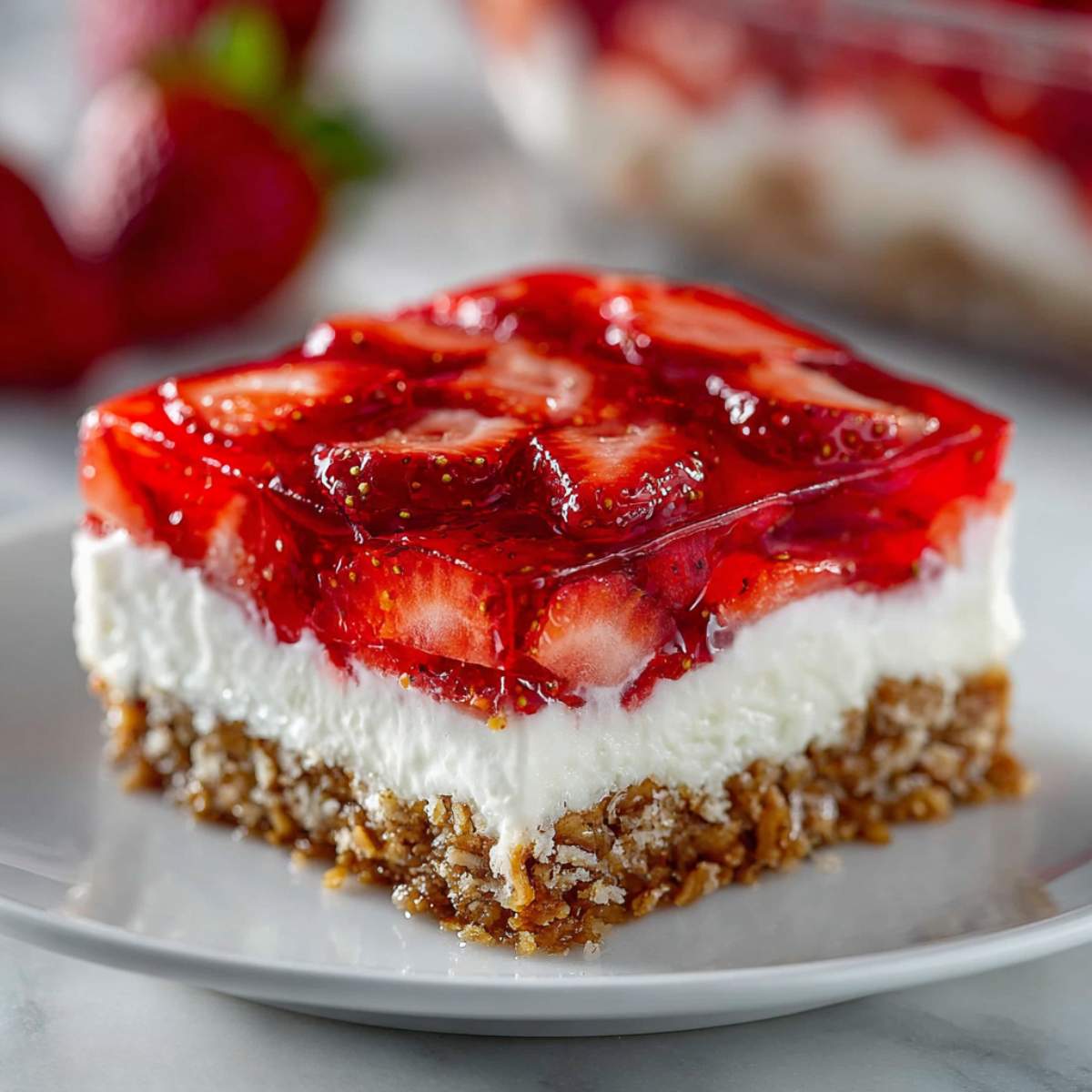 Strawberry Pretzel Salad