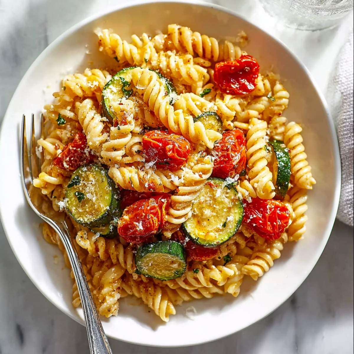 Tomato Zucchini Pasta