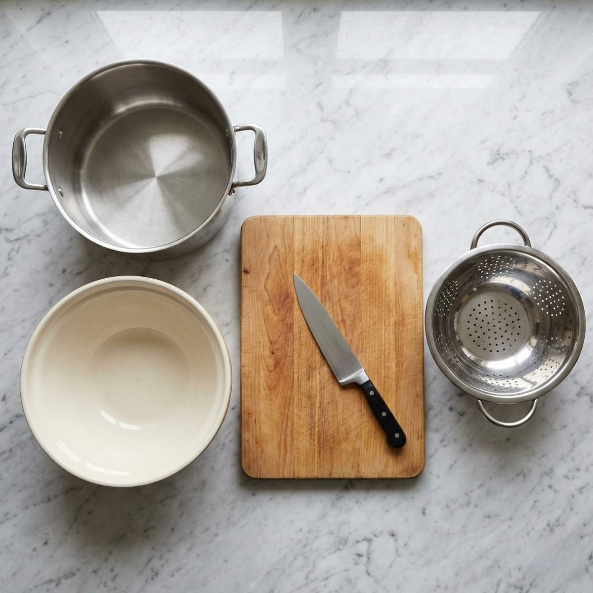 Bruschetta Pasta Salad Equipment
