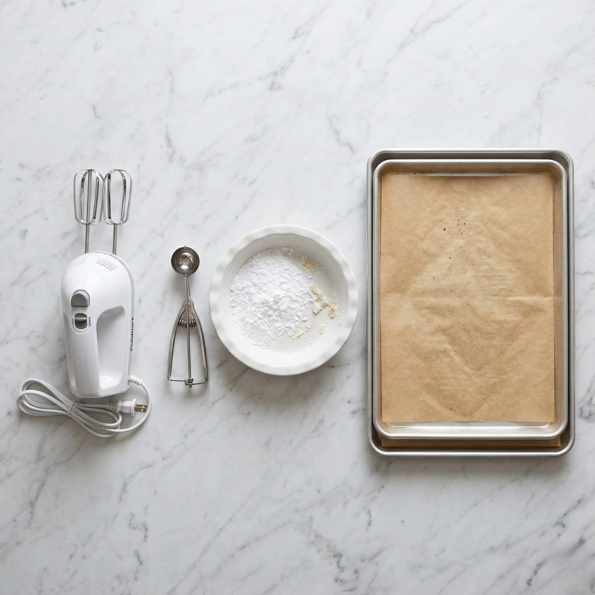 christmas gooey butter cookies equipments