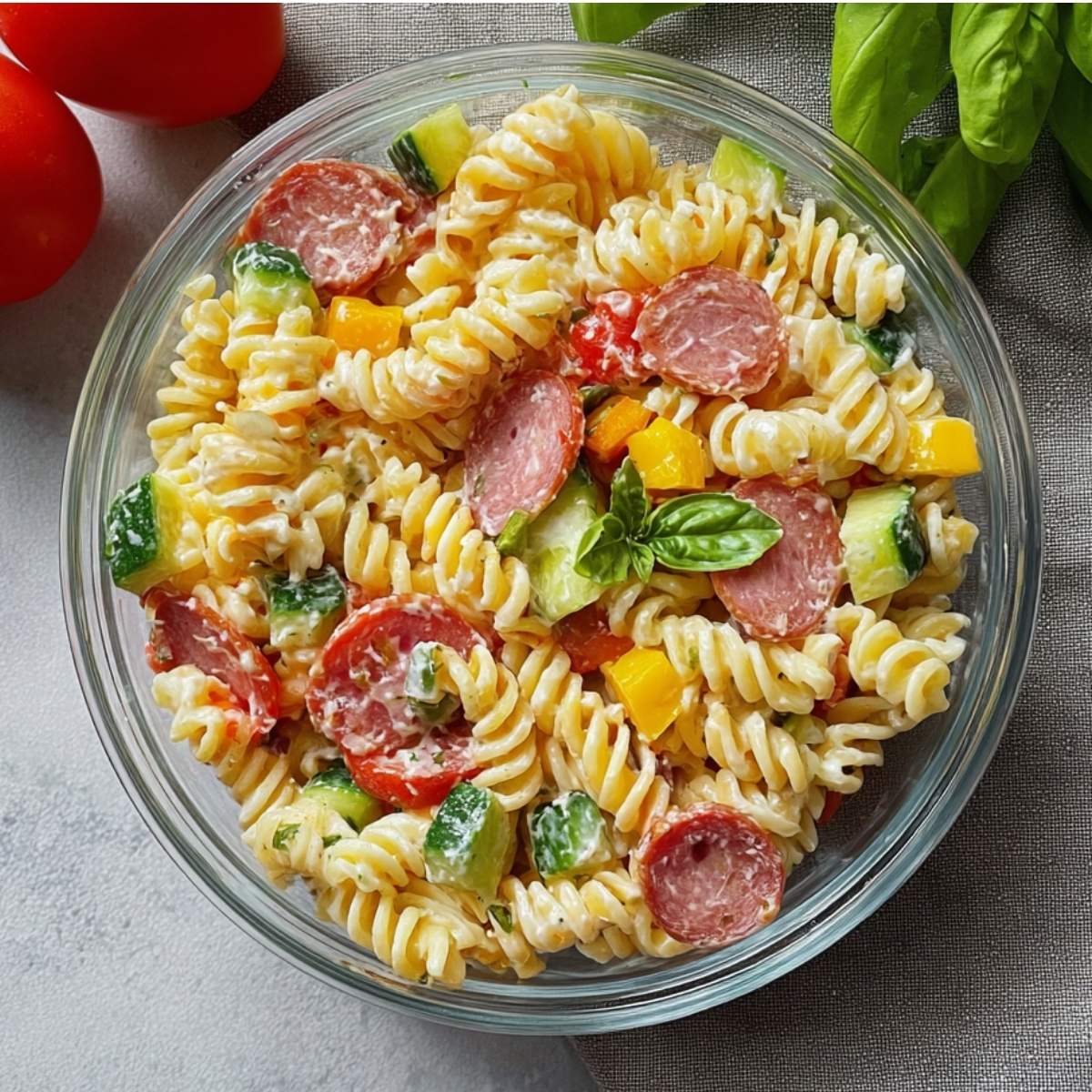 High-Protein Italian Pasta Salad