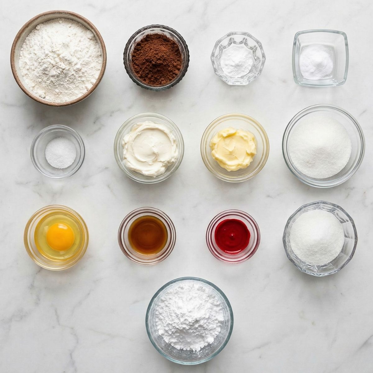 red velvet crinkle cookies ingredients