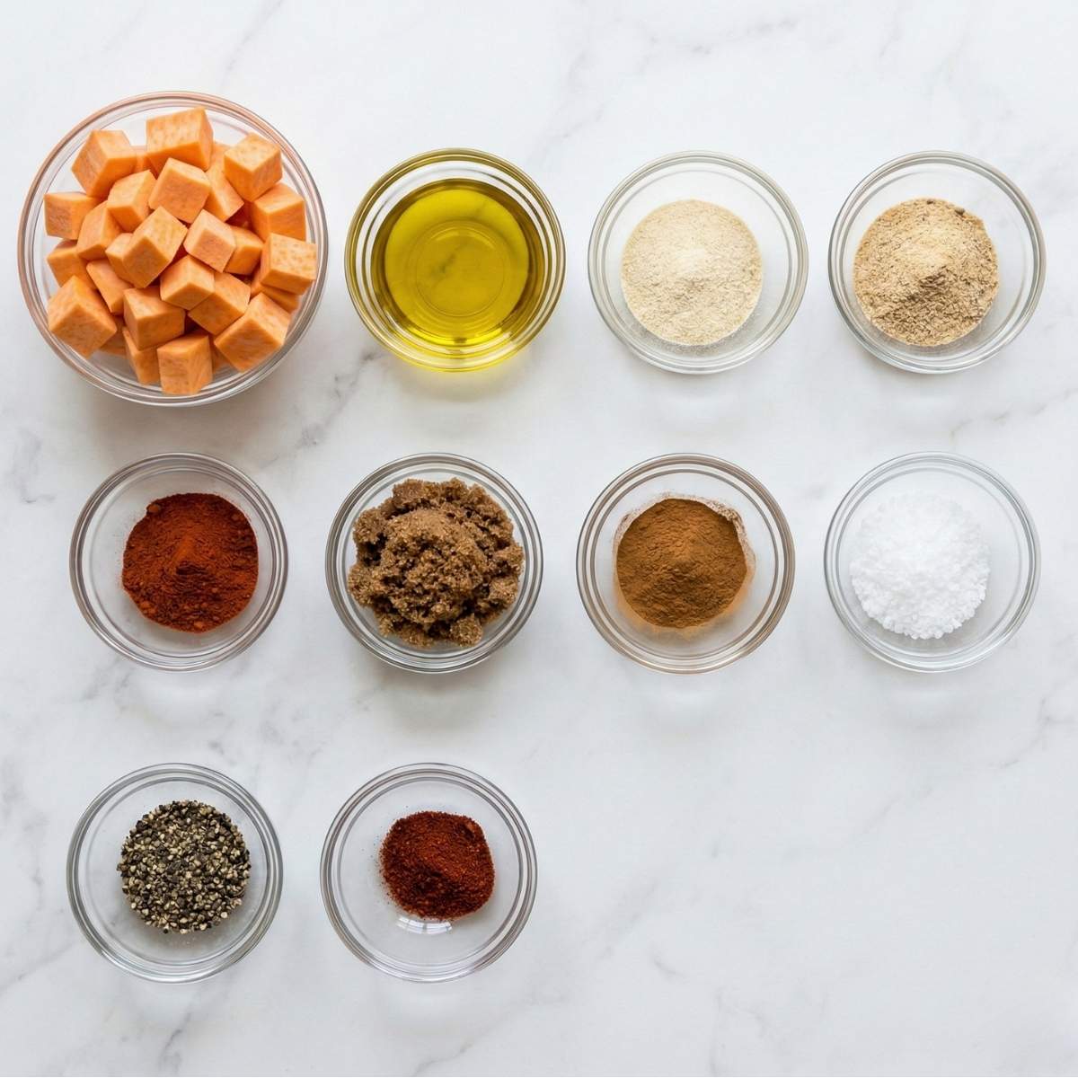 Roasted Sweet Potatoes Ingredients