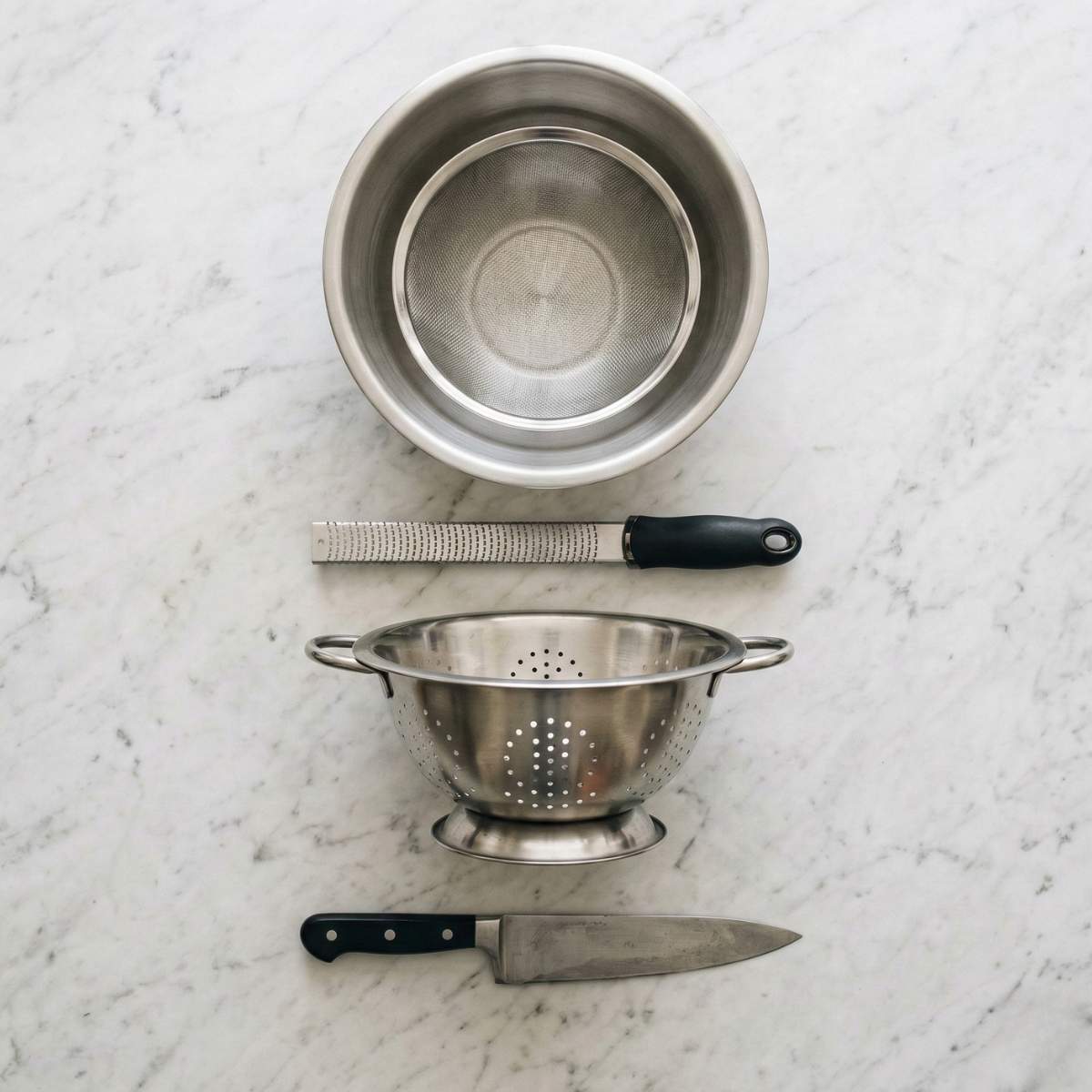 tzatziki cucumber salad equipments