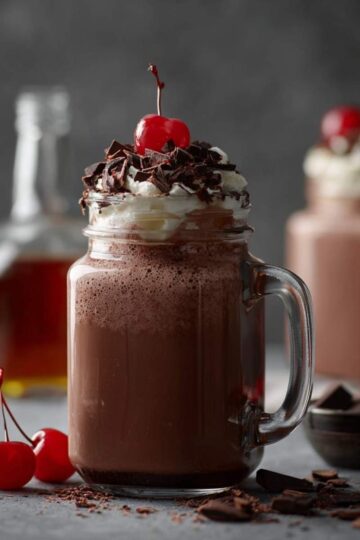 Black Forest Hot Chocolate