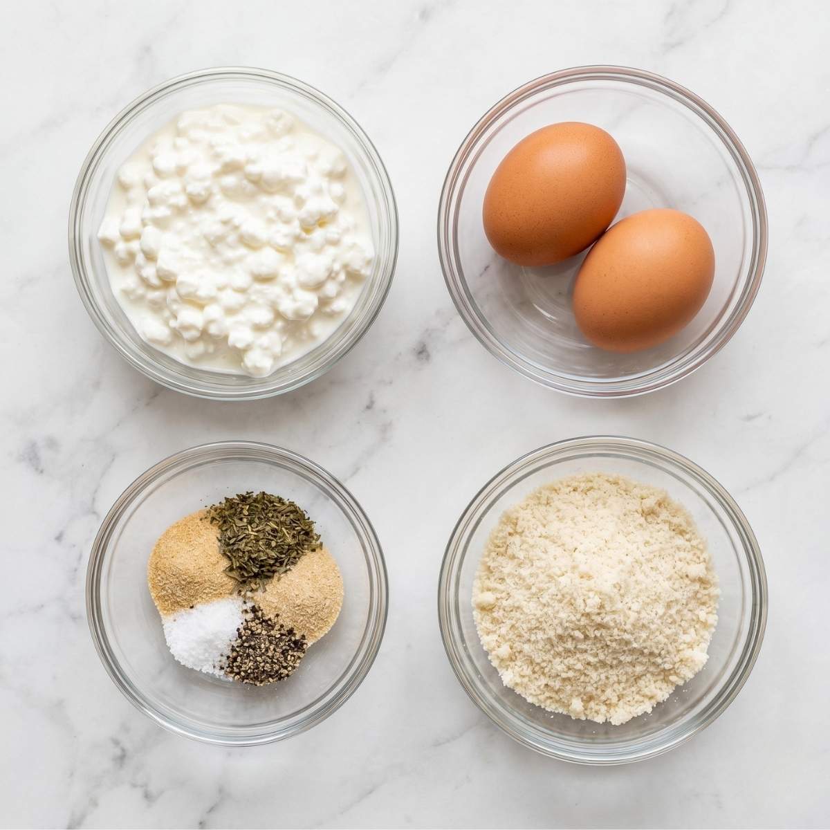 Cottage Cheese Flatbread Ingredients