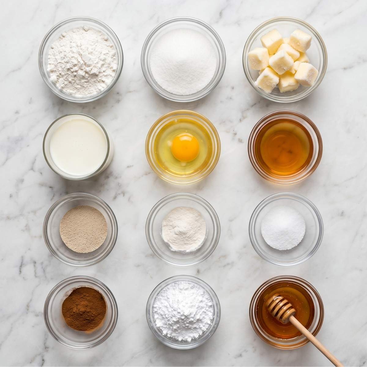 Gluten Free Cruffins Ingredients