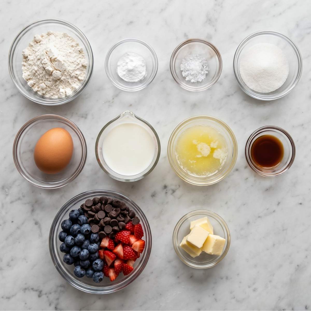 Gluten-Free Pancake Bites Ingredients