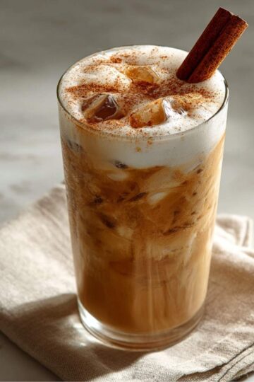 Iced Honey Cinnamon Latte