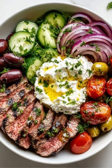 Mediterranean Steak Bowl