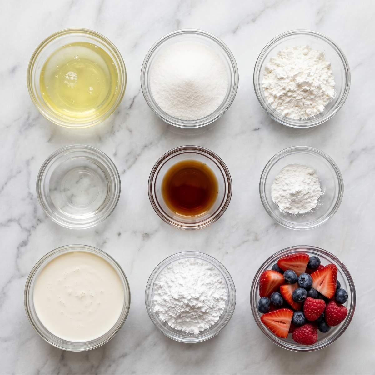 Mini Pavlova Recipe Ingredients