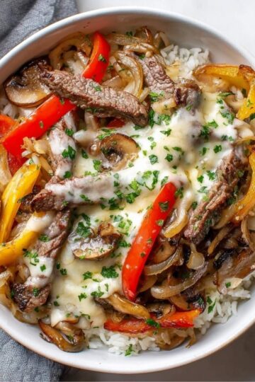 Philly Cheesesteak Bowl
