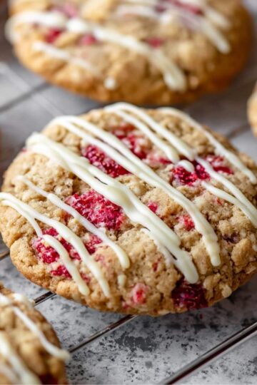 Raspberry Cheesecake Cookies