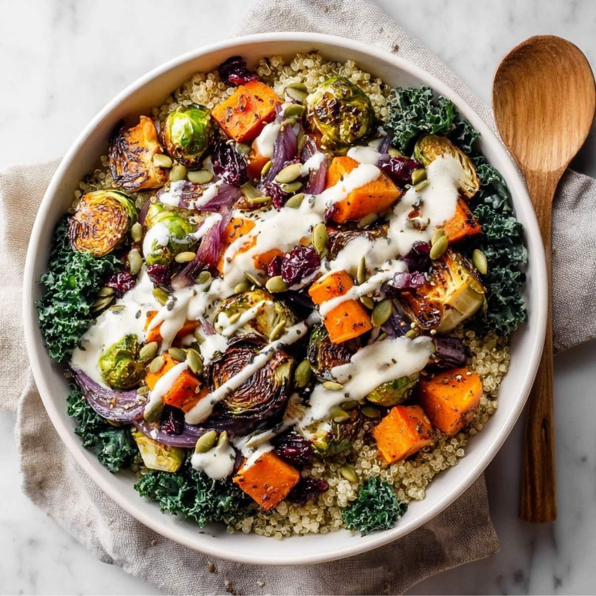 Winter Harvest Dinner Bowl